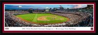 Blakeway Panoramas Mississippi State Bulldogs 2021 NCAA College Baseball Champions Select Framed Picture