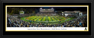 Blakeway Panoramas Appalachian State Mountaineers Deluxe Framed Picture