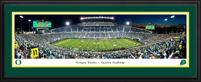 Blakeway Panoramas Oregon Ducks Deluxe Framed Picture