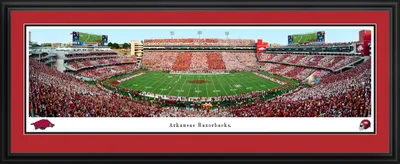 Blakeway Panoramas Arkansas Razorbacks Deluxe Framed Picture