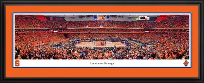 Blakeway Panoramas Syracuse Orange Deluxe Framed Picture