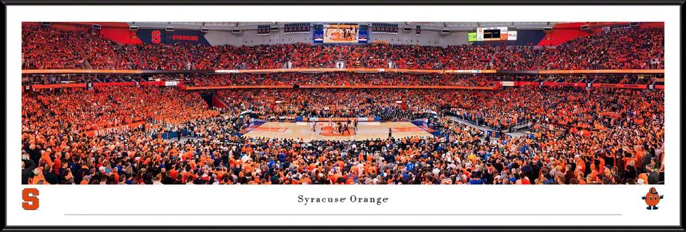 Blakeway Panoramas Syracuse Orange Standard Framed Picture