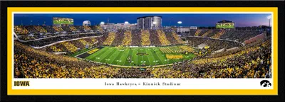 Blakeway Panoramas Iowa Hawkeyes Select Framed Picture