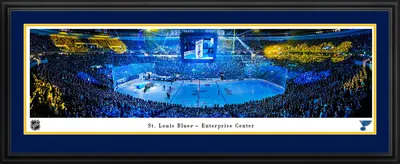 Blakeway St. Louis Blues Deluxe Panoramic Double Mat Photo Frame