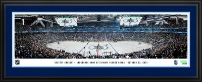 Blakeway Seattle Kraken Deluxe Panoramic Double Mat Photo Frame