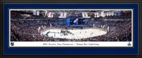 Blakeway Tampa Bay Lightning 2021 Stanley Cup Champions Deluxe Panoramic Double Mat Photo Frame