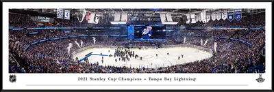 Blakeway Tampa Bay Lightning 2021 Stanley Cup Champions Standard Panoramic Photo Frame