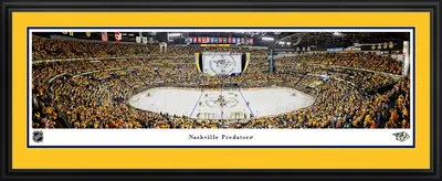 Blakeway Nashville Predators Deluxe Panoramic Double Mat Photo Frame