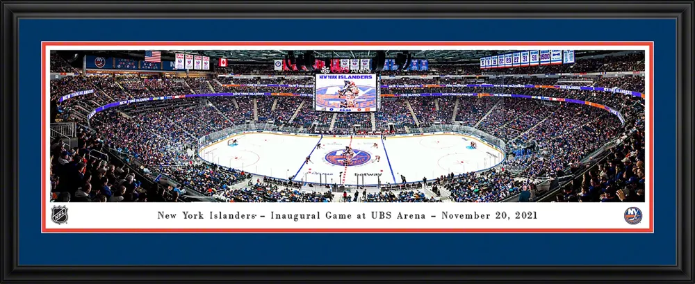 Blakeway New York Islanders Deluxe Panoramic Double Mat Photo Frame