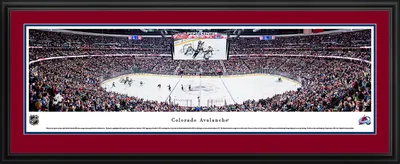 Blakeway Colorado Avalanche Deluxe Panoramic Double Mat Photo Frame