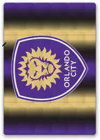 Pegasus Sports Orlando City Ombre Striped Blanket