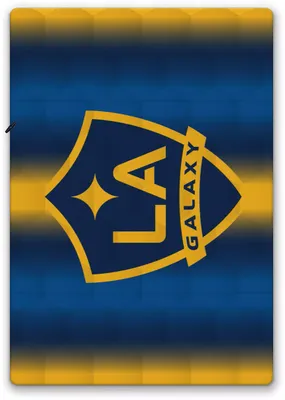 Pegasus Sports Los Angeles Galaxy Ombre Striped Blanket