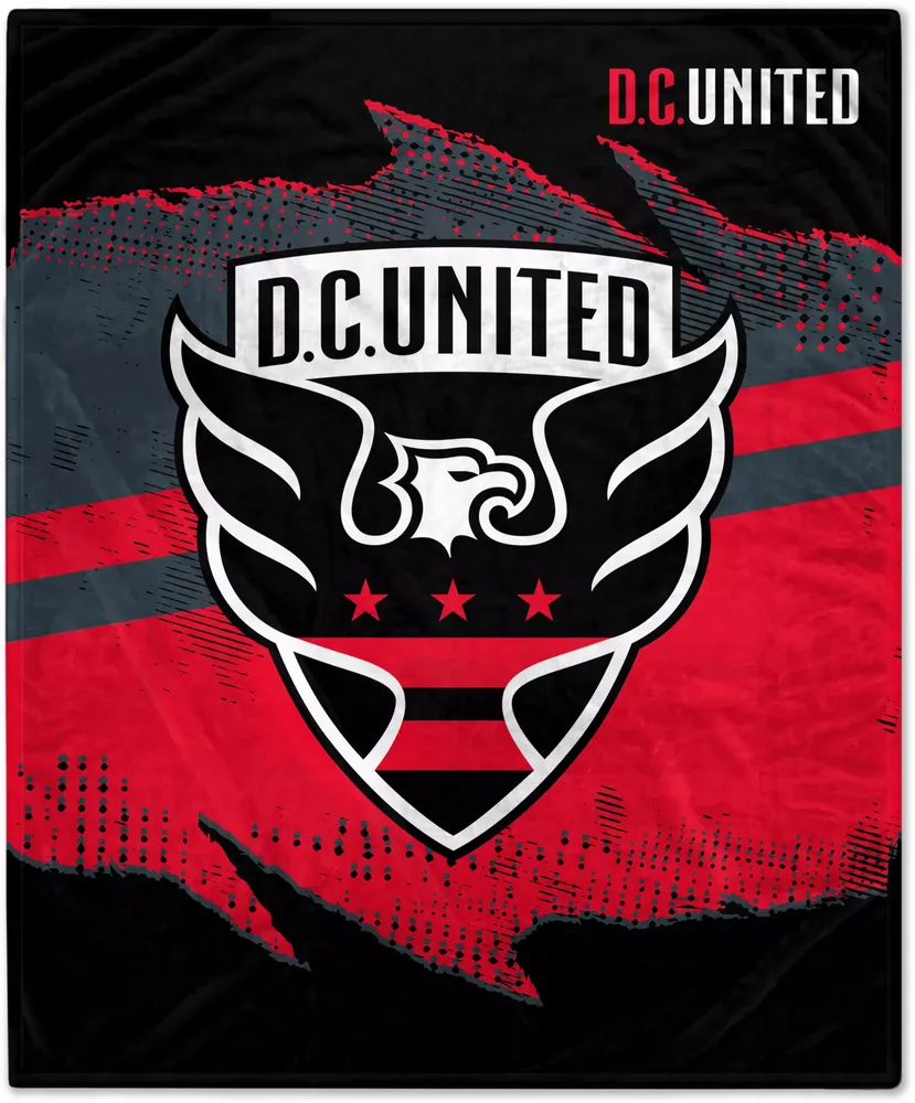 Pegasus Sports D.C. United Grunge Striped Blanket