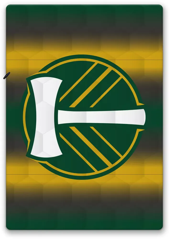 Pegasus Sports Portland Timbers Ombre Striped Blanket