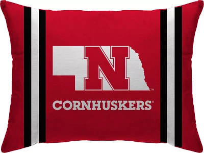 Pegasus Sports Nebraska Cornhuskers Logo Bed Pillow