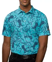 Waggle Men's What's Kraken Golf Polo