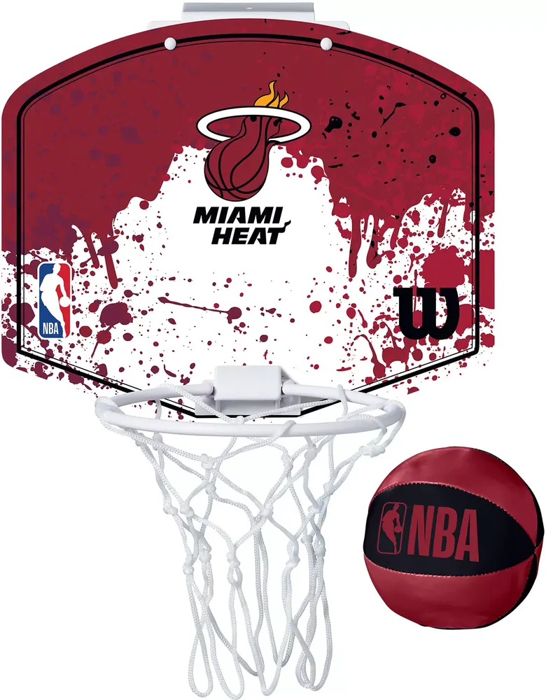 Wilson Miami Heat Mini Basketball Hoop