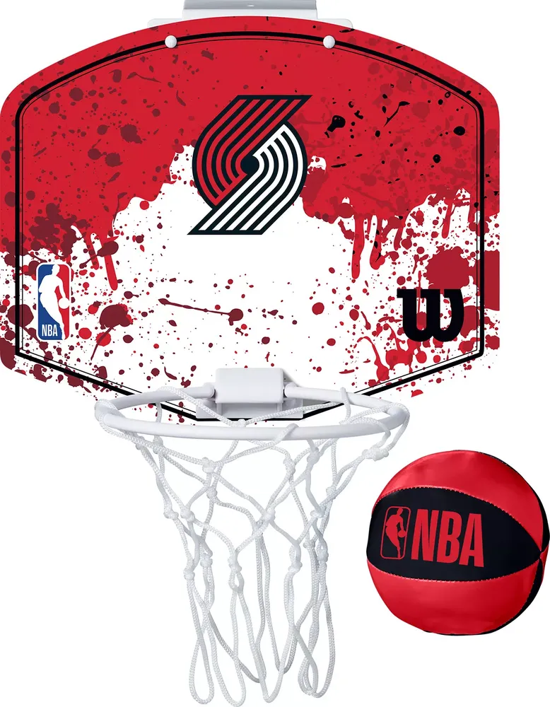 Wilson Portland Trail Blazers Mini Basketball Hoop