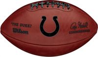 Wilson Indianapolis Colts Metallic 'The Duke' 11'' Football