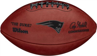 Wilson New England Patriots Metallic 'The Duke' Football