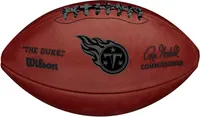 Wilson Tennessee Titans Metallic 'The Duke' 11'' Football