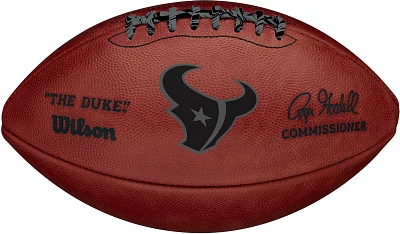 Wilson Houston Texans Metallic 'The Duke' 11'' Football