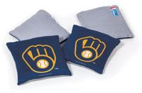 Wild Sales Men's Milwaukee Brewers Cornhole Bean Bags