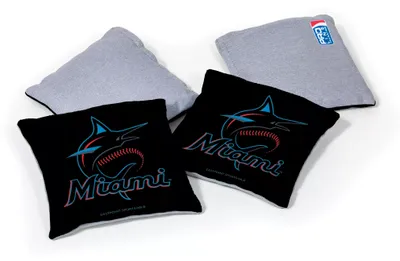 Wild Sales Men's Miami Marlins Cornhole Bean Bags