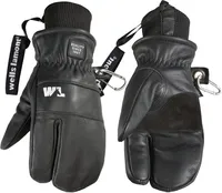 Wells Lamont Mens Full Leather Insulated Working Crew Mitt