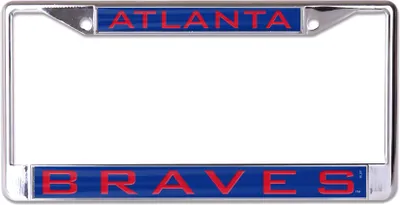 WinCraft Atlanta Braves License Plate Frame