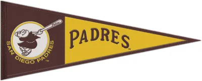 Wincraft San Diego Padres Brown Wool Pennant