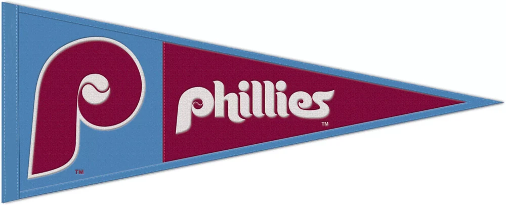 Wincraft Philadelphia Phillies Red Wool Pennant