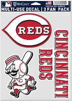 WinCraft Cincinnati Reds 3-Pack Decal