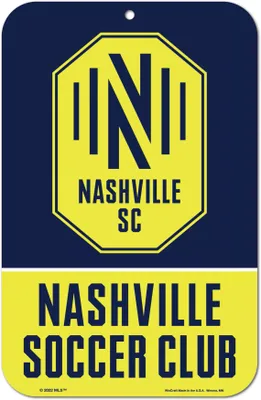 Wincraft Nashville SC Plastic Sign