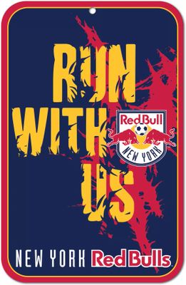 Wincraft New York Red Bulls Plastic Sign