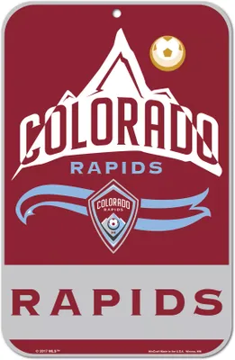 Wincraft Colorado Rapids Plastic Sign