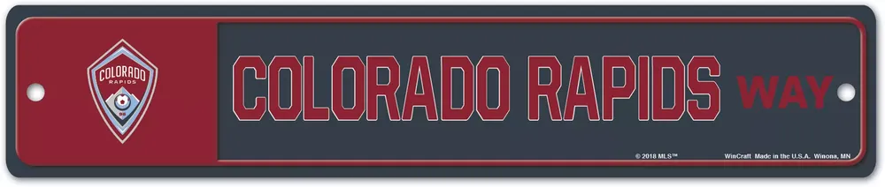 Wincraft Colorado Rapids Street Sign