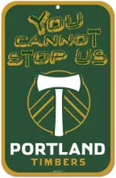 Wincraft Portland Timbers Plastic Sign