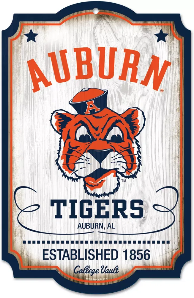 WinCraft Auburn Tigers 11x17 Retro Sign