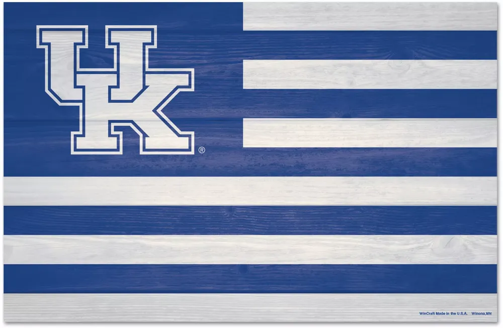 WinCraft Kentucky Wildcats 11x17 Wood Americana Sign