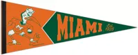 WinCraft Miami Hurricanes Retro Pennant