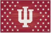 WinCraft Indiana Hoosiers 11x17 Wood Americana Sign