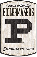 WinCraft Purdue Boilermakers 11x17 Retro Sign