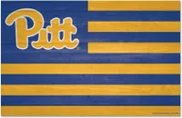 WinCraft Pitt Panthers 11x17 Wood Americana Sign