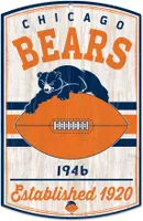 WinCraft Chicago Bears 11'' x 17'' Retro Sign