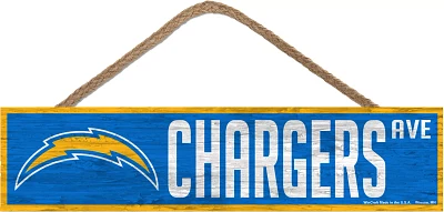 WinCraft Los Angeles Chargers 4'' x 17'' Rope Sign