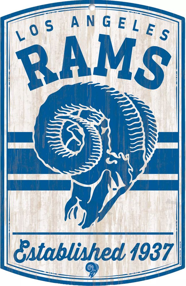 Los Angeles Rams Street Sign