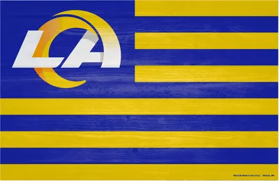 WinCraft Los Angeles Rams 11'' x 17'' Americana Flag Sign