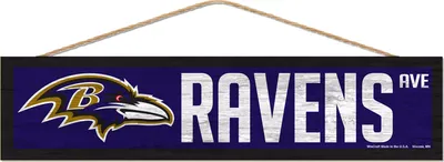 WinCraft Baltimore Ravens 4'' x 17'' Rope Sign