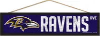 WinCraft Baltimore Ravens 4'' x 17'' Rope Sign